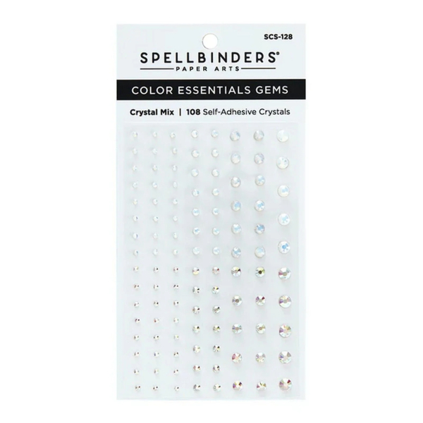 Color Essentials Gems, Crystal Mix - Spellbinders