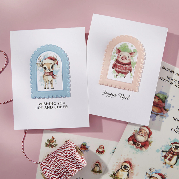 Holiday Magic, Rub-Ons - Spellbinders