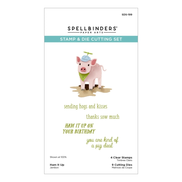 Ham It Up, Stempel - und Stanzenset - Spellbinders