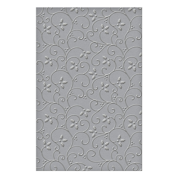 Holly Flourish, Prägeschablone - Spellbinders