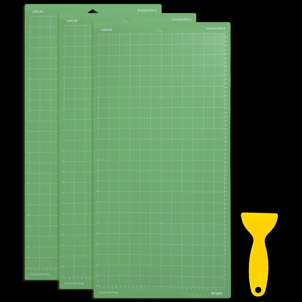 Schneidematte Standard Grip 12“x24“, 3er Pack - LOKLiK