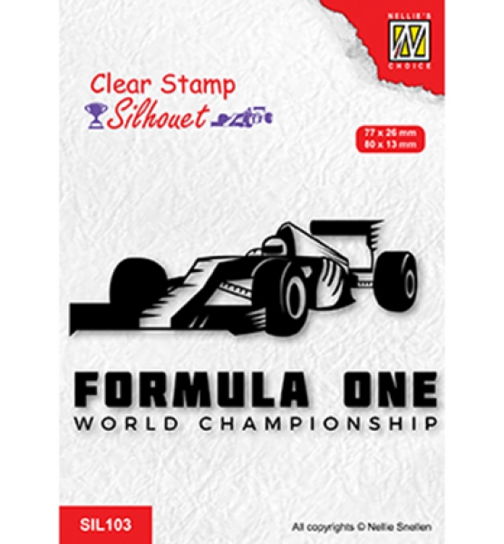 Formula One #2, Clearstamp - Nellie's Choice