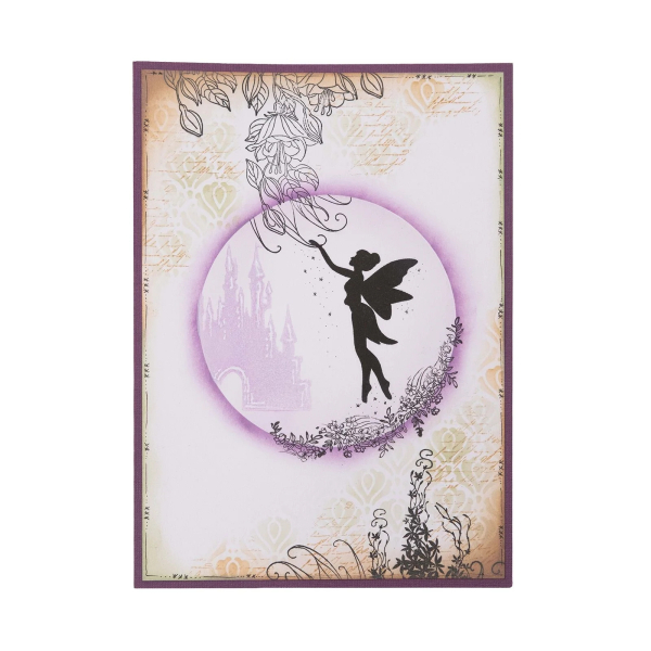 Enchanted Fairies - Closed Florals, Schablone - Studiolight