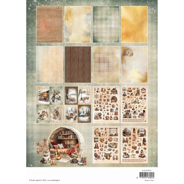 Warm Winter, Die-Cut Paperpad - Studiolight