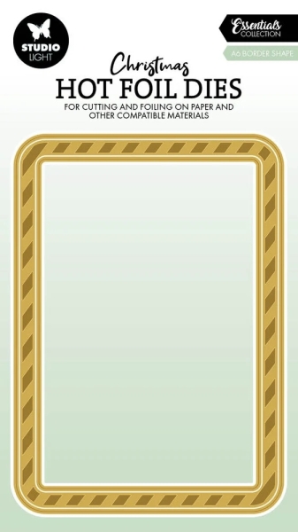 Border Shape, Hot Foil Plate - Crealies
