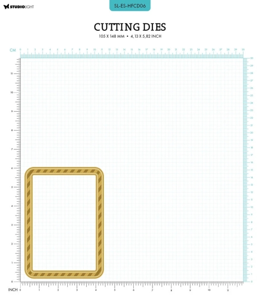 Border Shape, Hot Foil Plate - Crealies