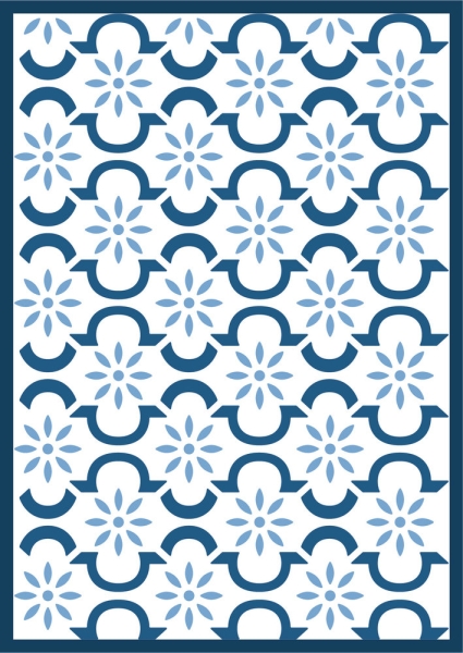 Floral Pattern, Schablone - Studiolight