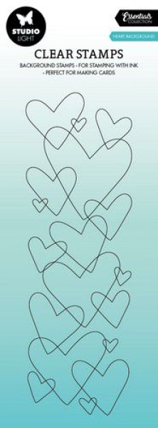 Heart Background, Clearstamps - Studiolight