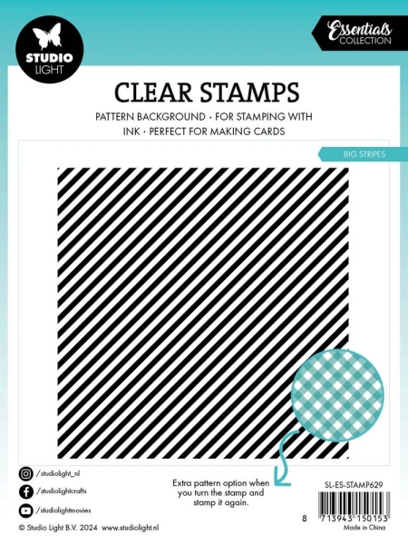 Big Stripes, Clearstamp - Studiolight