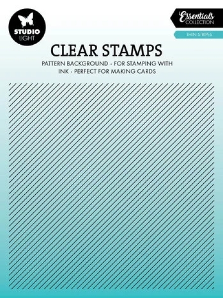 Thin Stripes, Clearstamp - Studiolight