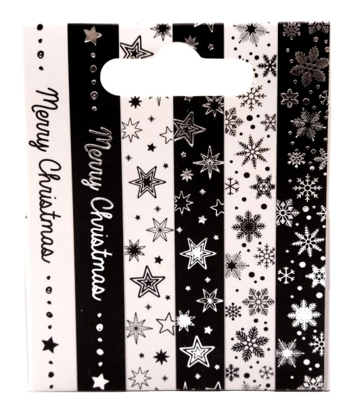 Christmas Washi Tape with Silver Foil - Studiolight