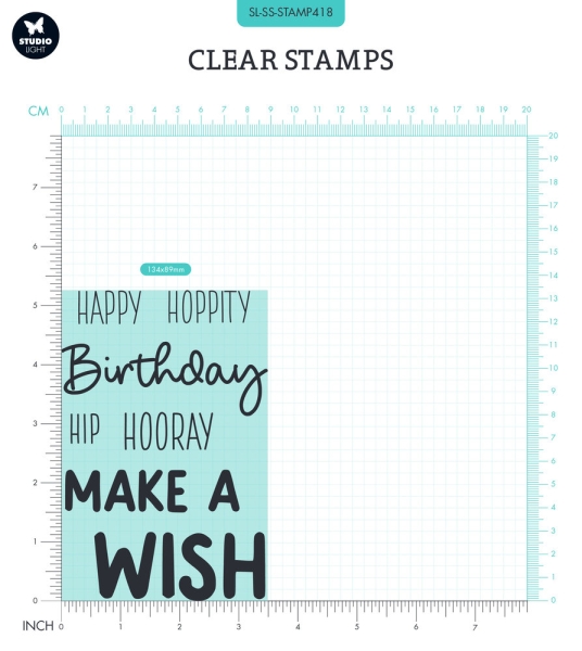 Make A Wish, Clearstamp - Studiolight