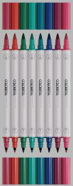 Colorista Alcohol Art Markers, Rich Shades - Spectrum Noir
