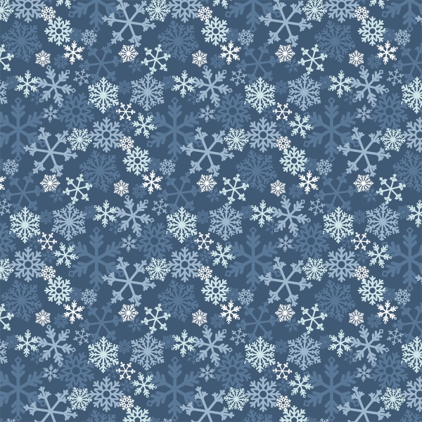 Chilling with my Snowmies - Feeling Frosty Snowflakes, Designpapier - Echo Park Paper