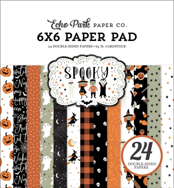 Spooky 6x6 Paperpad - Echo Park