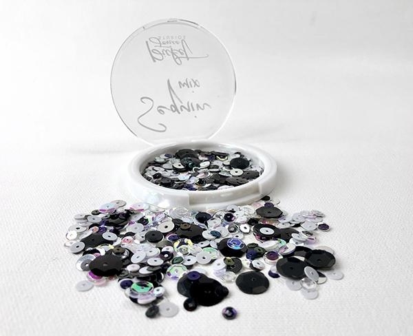 Black Russian Sequin Mix - Picket Fence Studios