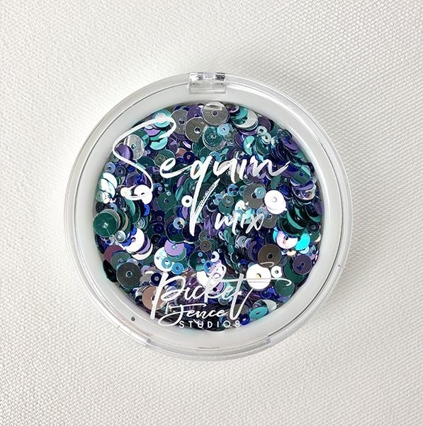 Mermaid Water Sequin Mix - Picket Fence Studios