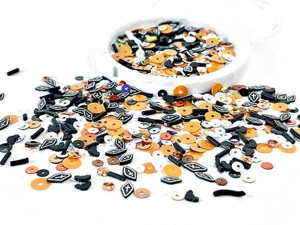 Graveyard Sequin Mix - Picket Fence Studios