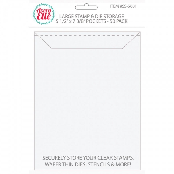 Stamp & Die Storage Pockets, Large - Avery Elle