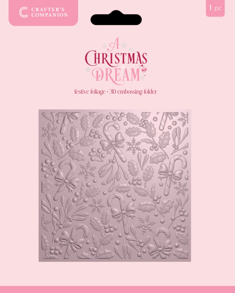 Festive Foliage, 3D Prägeschablone - Crafter's Companion