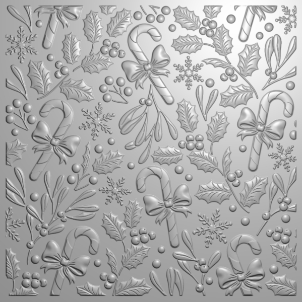 Festive Foliage, 3D Prägeschablone - Crafter's Companion