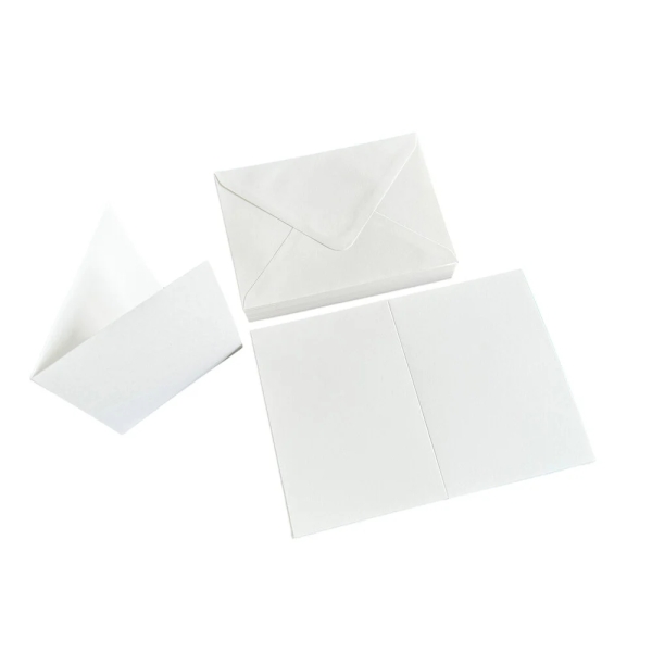 Cards & Envelopes A6, Snow White - Paper Favourites
