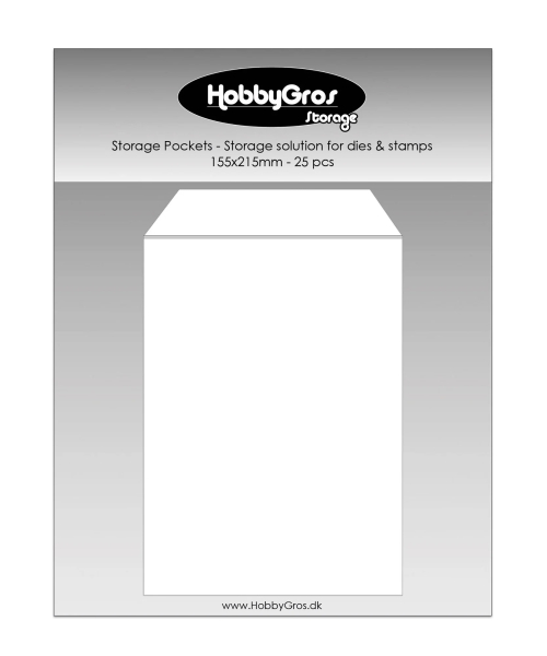 Storage Pockets 15,5 x 21,5 cm - HobbyGros