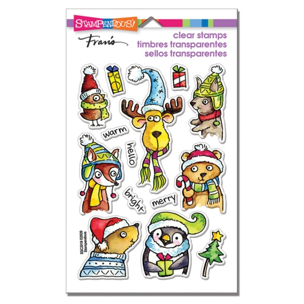 Winter Pals, Clearstamp – Stampendous