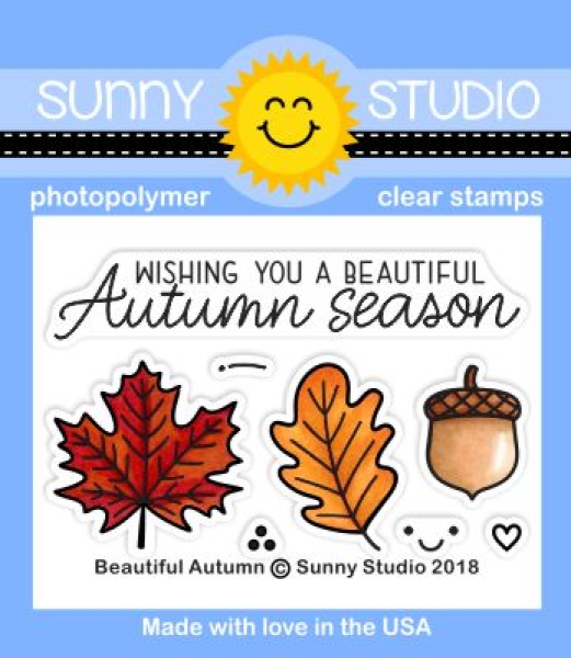 Beautiful Autumn, Clearstamp - Sunny Studio Stamps