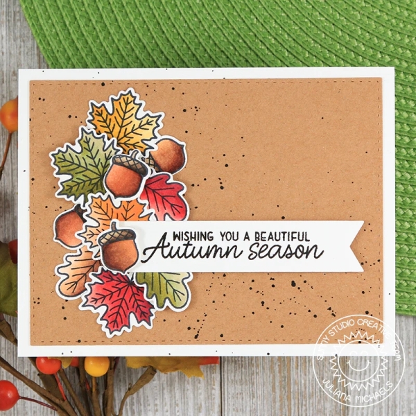 Beautiful Autumn, Clearstamp - Sunny Studio Stamps