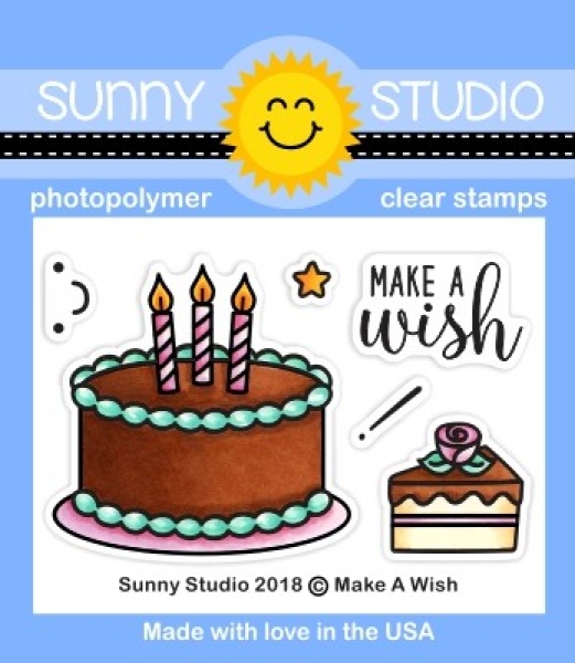 Make A Wish, Clearstamp - Sunny Studio Stamps