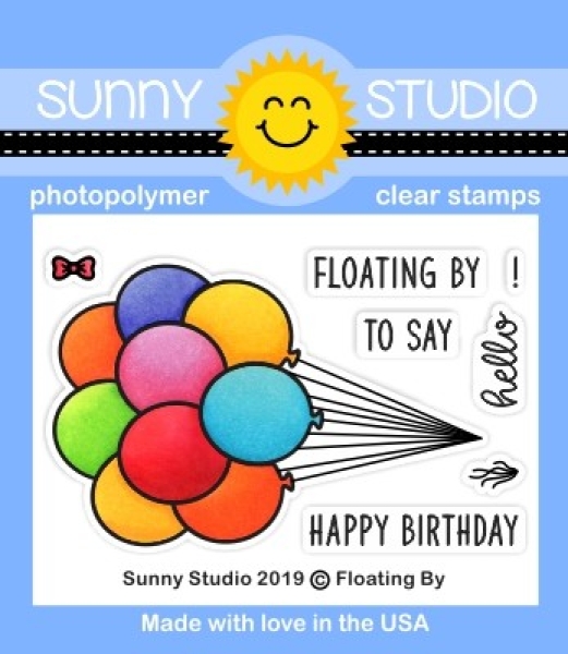 Floating By, Clearstamp - Sunny Studio Stamps