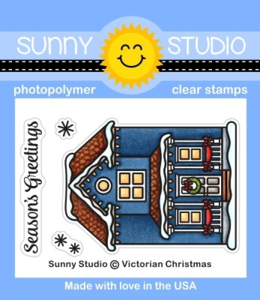 Victorian Christmas, Clearstamp - Sunny Studio Stamps