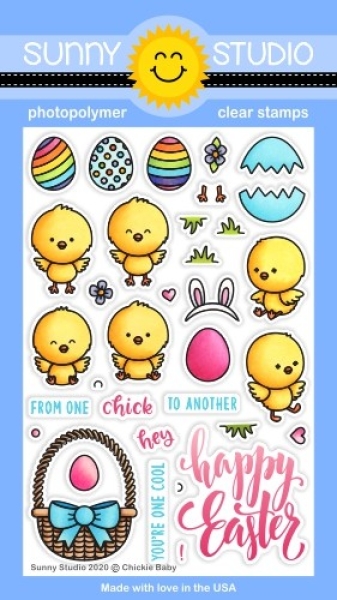 Chickie Baby, Clearstamp - Sunny Studio Stamps