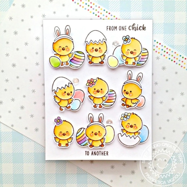 Chickie Baby, Clearstamp - Sunny Studio Stamps