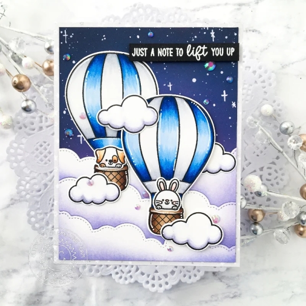 Balloon Rides, Clearstamp - Sunny Studio Stamps