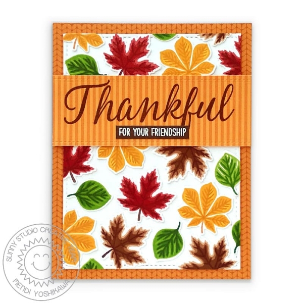 Crisp Autumn, Clearstamp - Sunny Studio Stamps