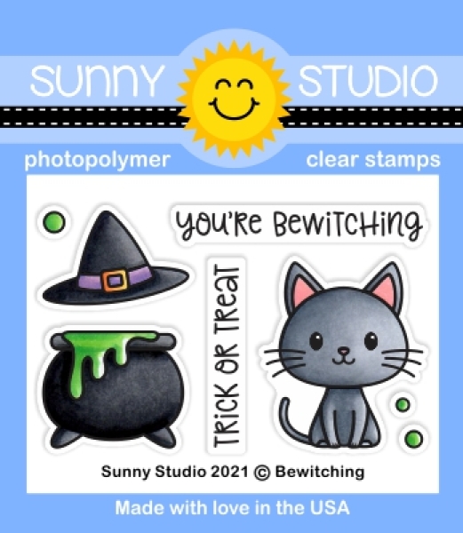 Bewitching, Clearstamp - Sunny Studio Stamps