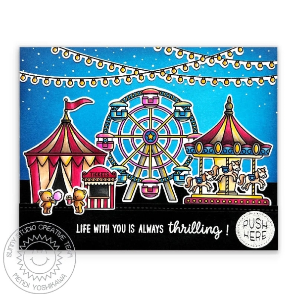 Country Carnival, Clearstamp - Sunny Studio Stamps