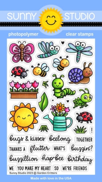 Garden Critters, Clearstamp - Sunny Studio Stamps