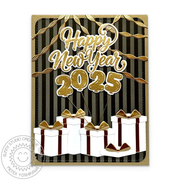 Balloon Numbers, Clearstamp - Sunny Studio Stamps