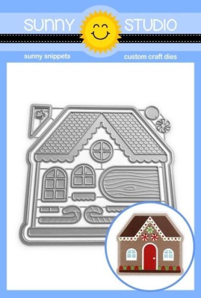 Gingerbread House, Stanze - Sunny Stamps Studios