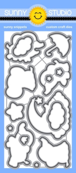 Baby Elephants, Stanze - Sunny Stamps Studios