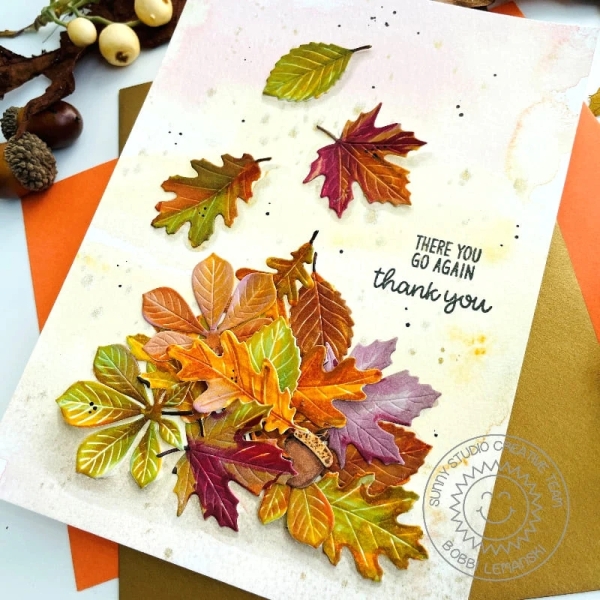 Autumn Greenery, Stanze - Sunny Studio Stamps