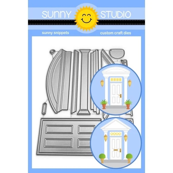 Distinctive Door, Stanze - Sunny Studio Stamps