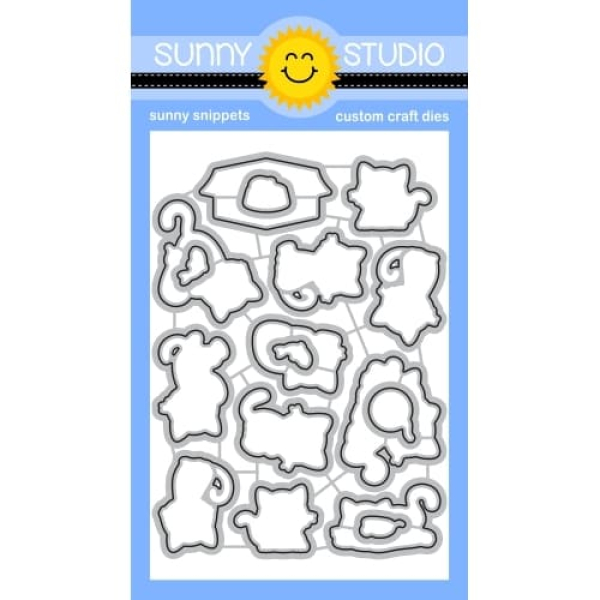 Cat Antics, Stanze - Sunny Studio Stamps