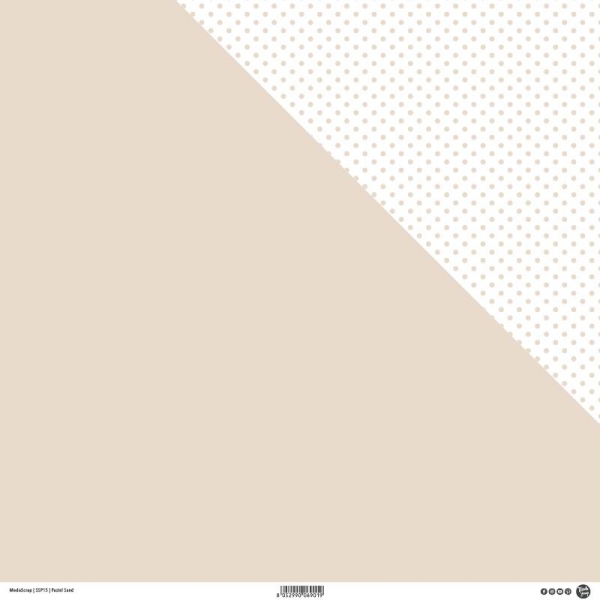 Pastel Sand, Designpapier - ModaScrap