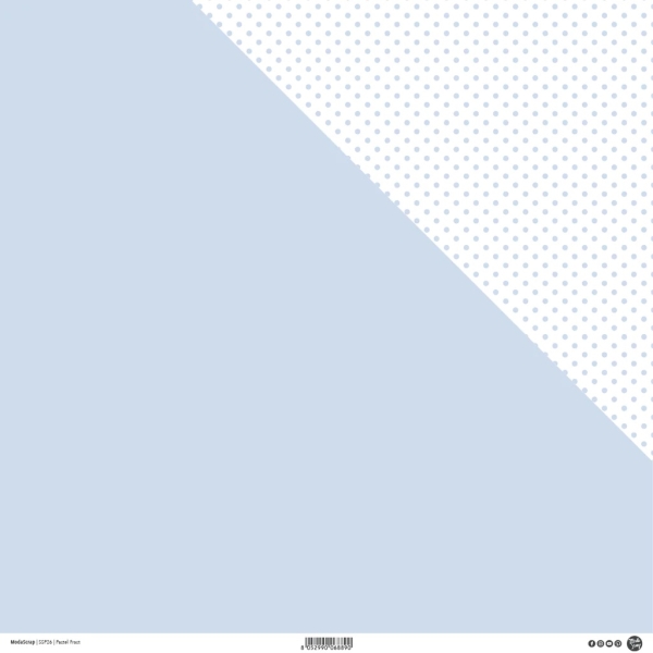 Pastel Frost, Designpapier - ModaScrap
