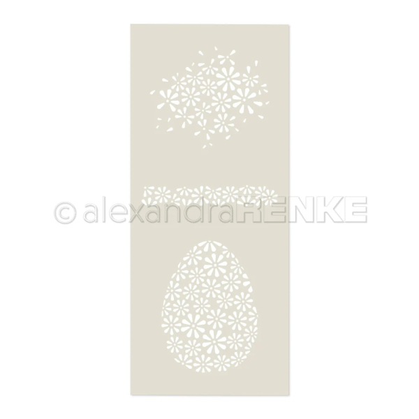 Margeritenformen, Schablone - Alexandra Renke