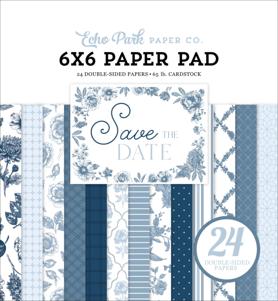 Save the Date 6x6 Paperpad - Echo Park